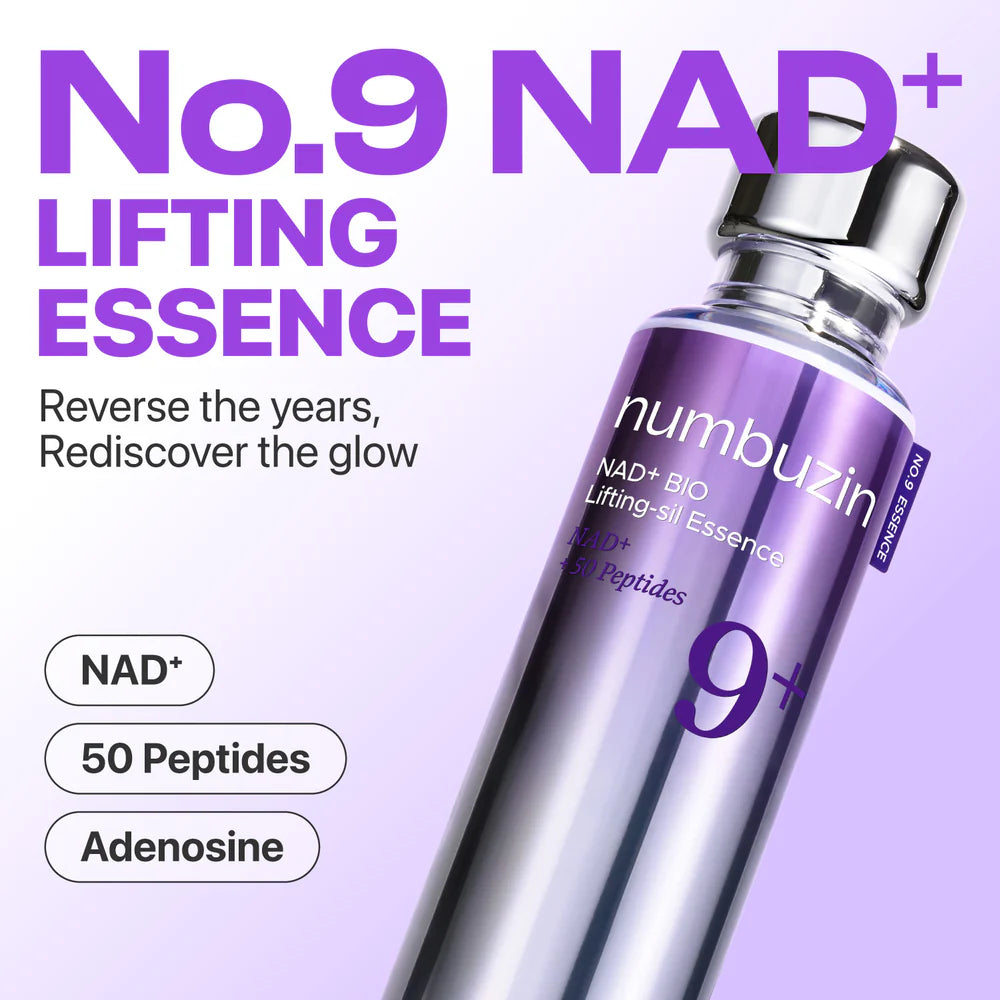 Numbuzin No.9+ NAD+ BIO Lifting – Firming & Peptide Repair Serum