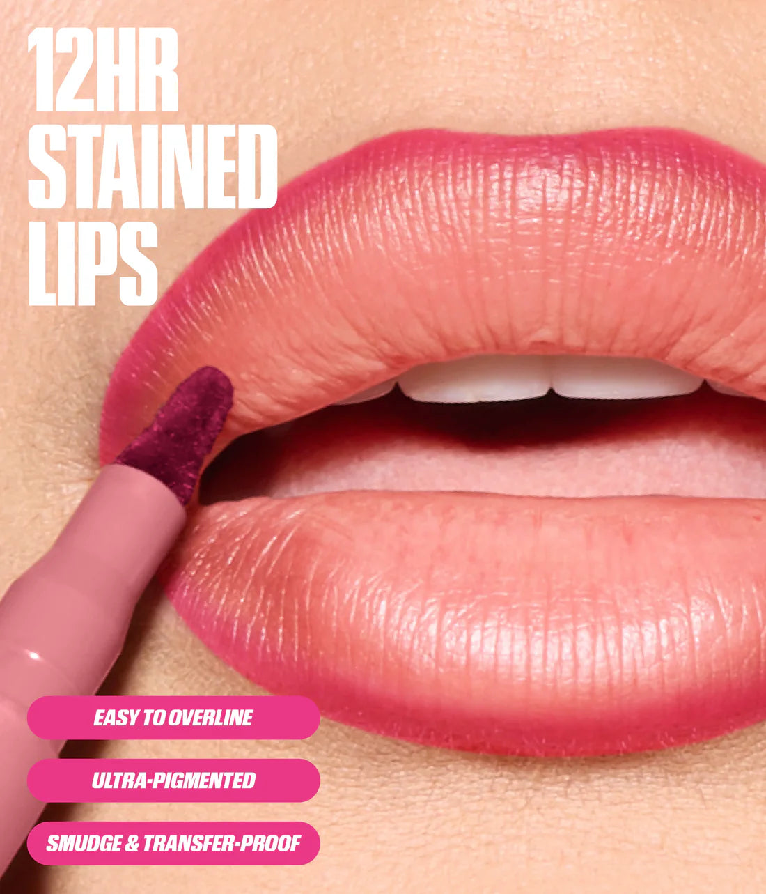 Huda Beauty Makeout Sesh Lip Duo – Rosy Nudes