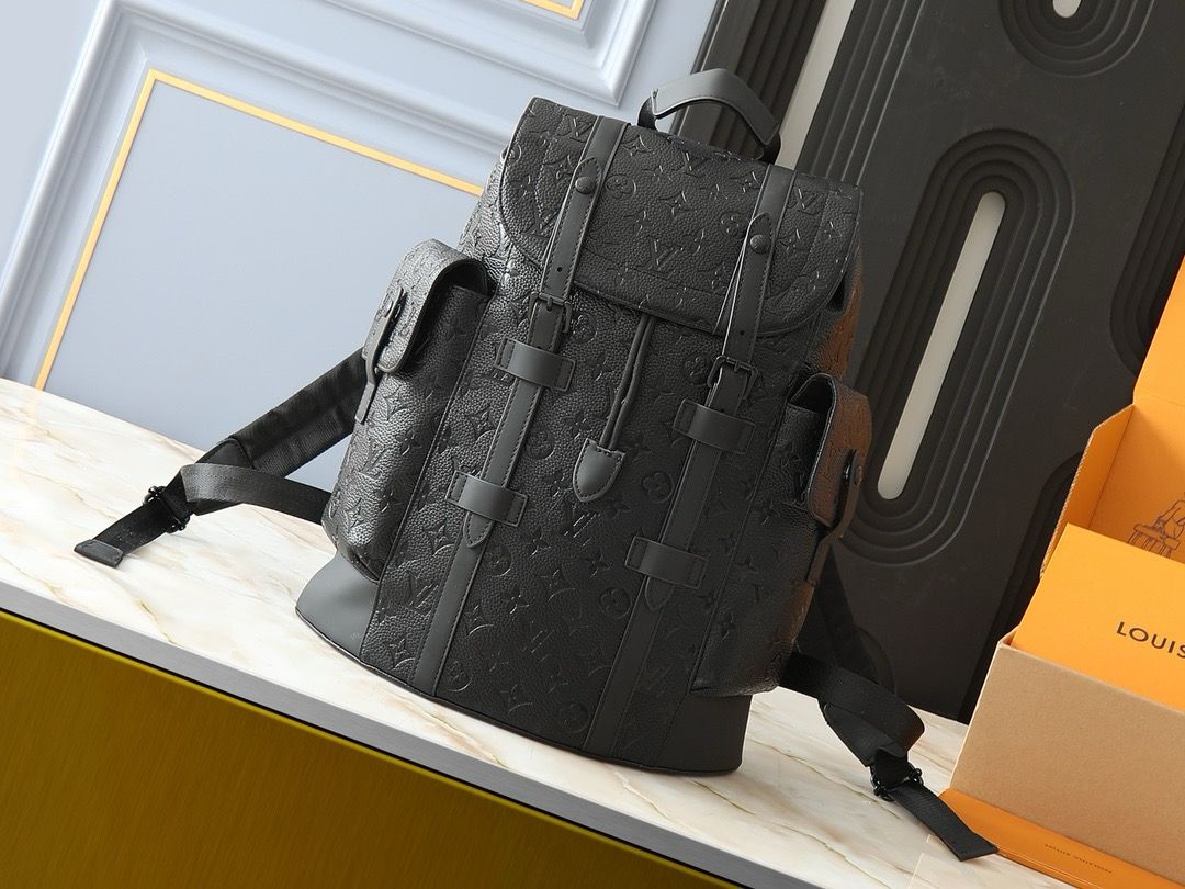 Louis Vuitton - Christopher Noir Monogram Macassar Canvas