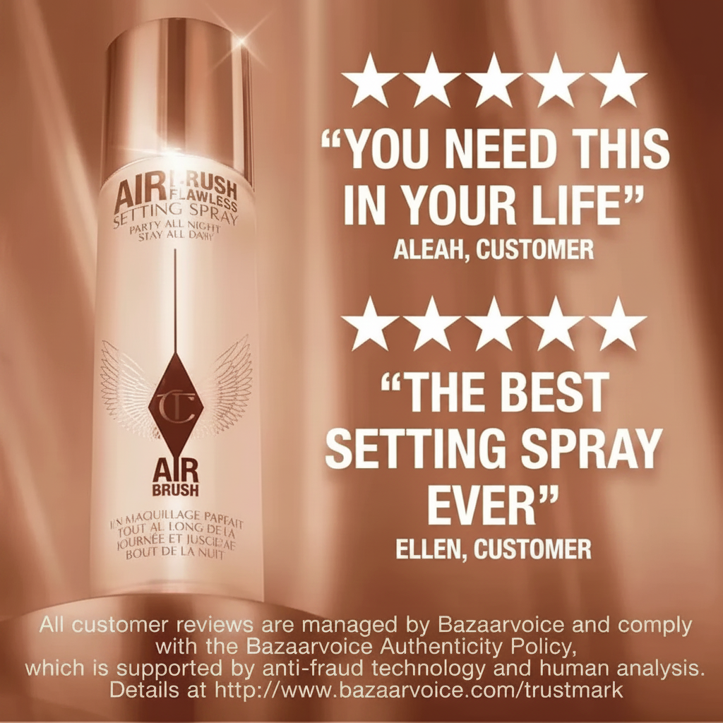 Charlotte Tilbury — Airbrush Flawless Mini Setting Spray Kit