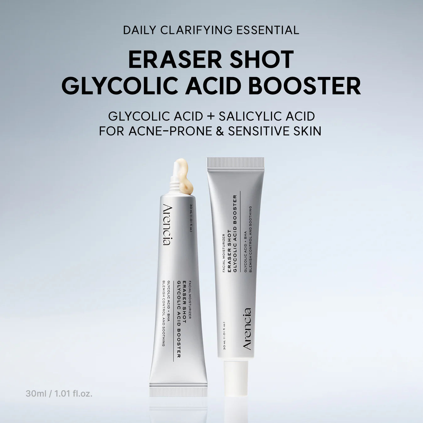 Arencia Eraser Shot Glycolic Acid Booster – Daily Exfoliating Serum