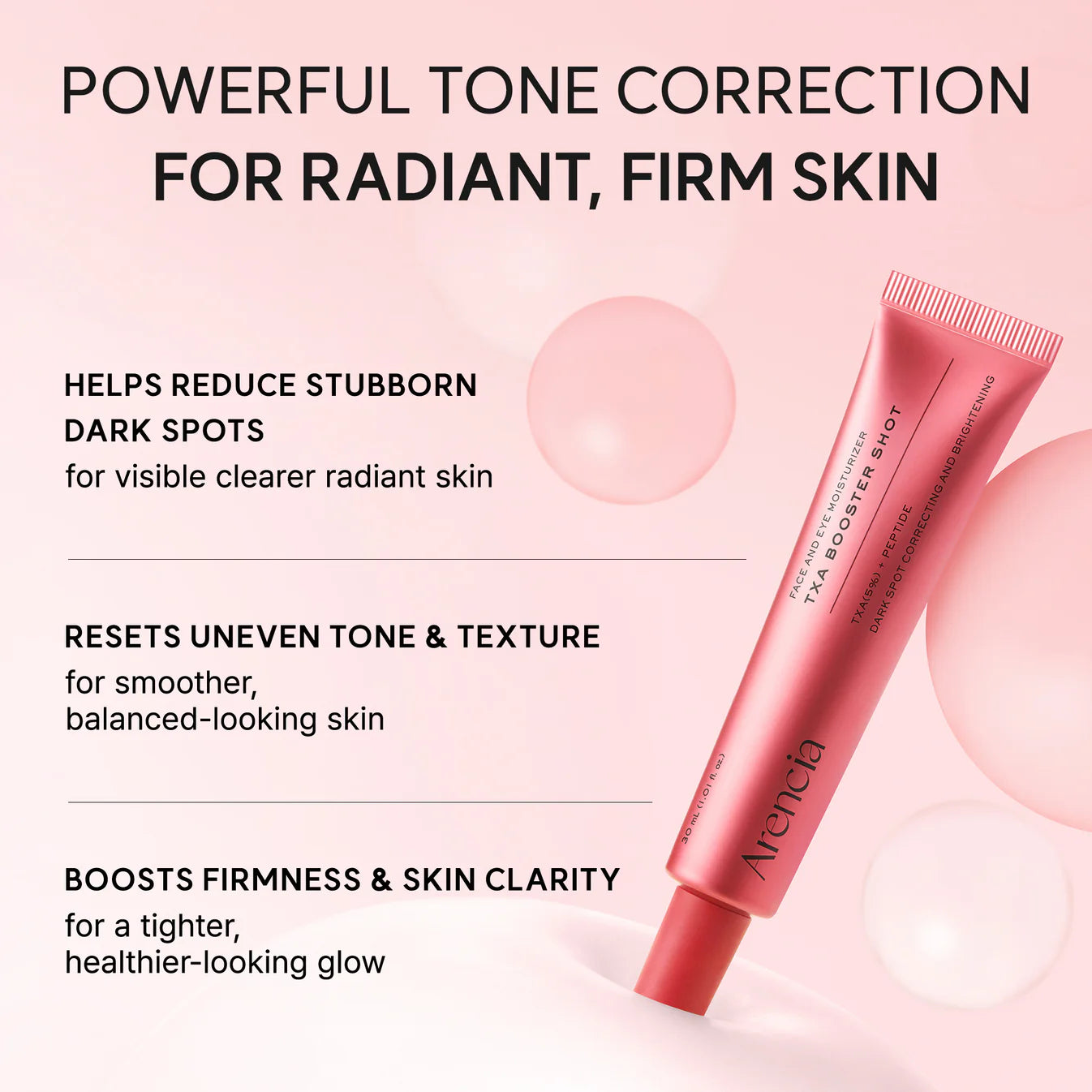 Arencia TXA Booster Shot – Dark Spot Correcting Serum