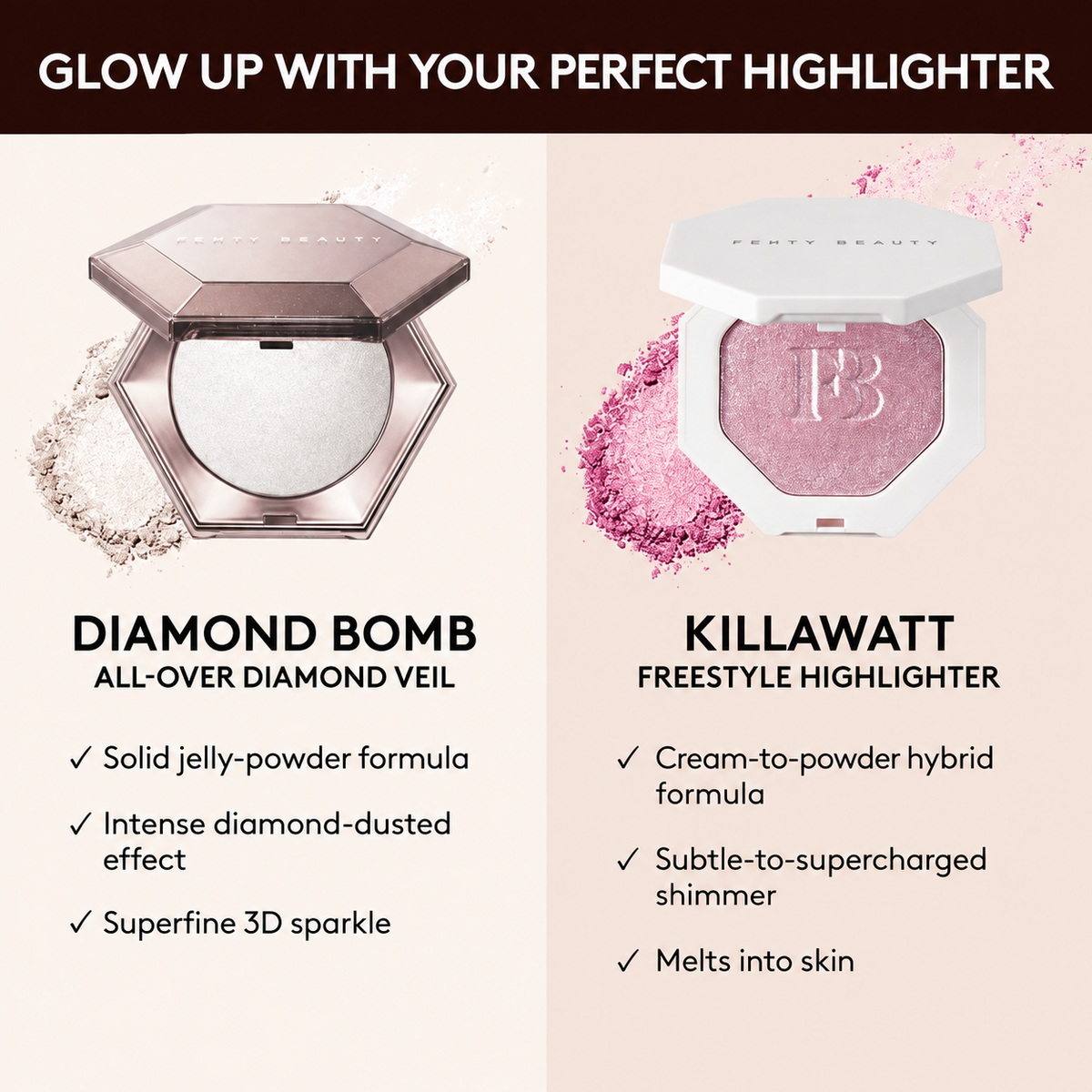 FENTY BEAUTY - Diamond Bomb Highlighter