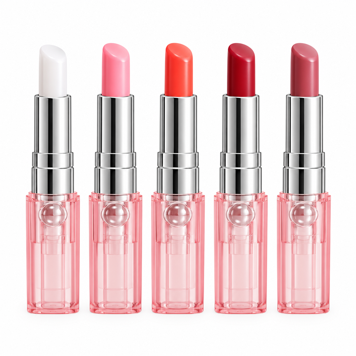 Dior Addict Lip Glow Color Reviver Balm – 5-Piece Luxury Gift Set
