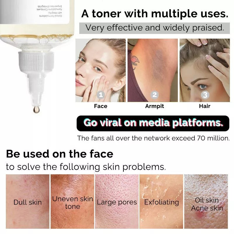 Glycolic Acid 7% Toning Solution – The Ordinary UAE | Exfoliating Toner