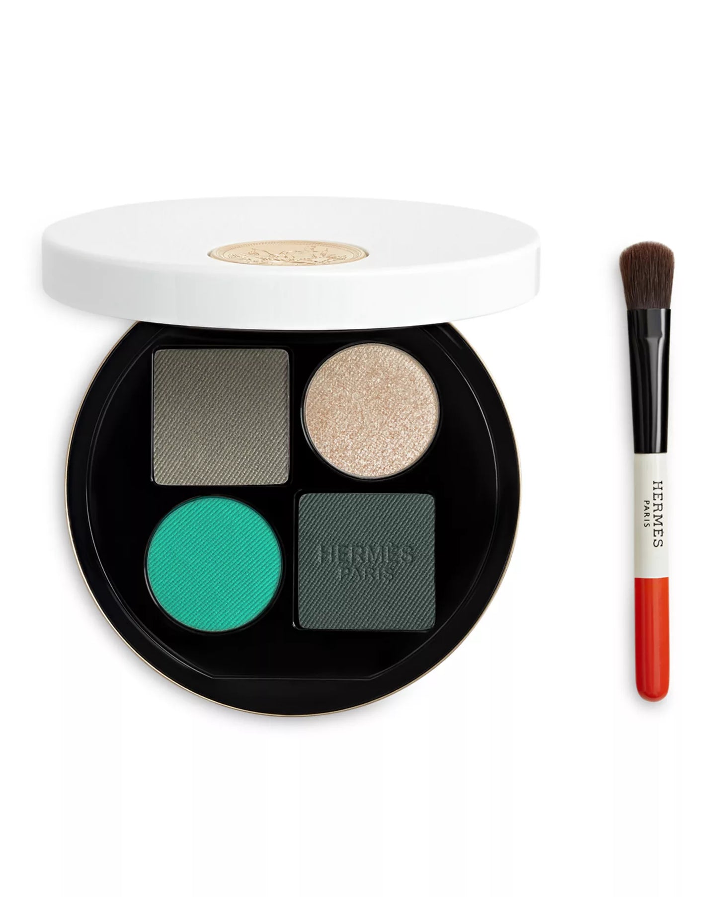 Hermès 4 Color Eyeshadow Palette – Premium Shimmer & Matte Eye Makeup Kit