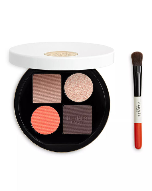 Hermès 4 Color Eyeshadow Palette – Premium Shimmer & Matte Eye Makeup Kit
