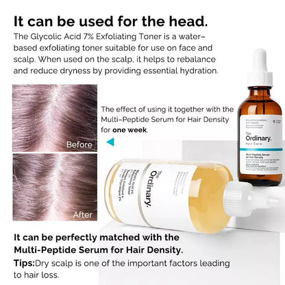 Glycolic Acid 7% Toning Solution – The Ordinary UAE | Exfoliating Toner
