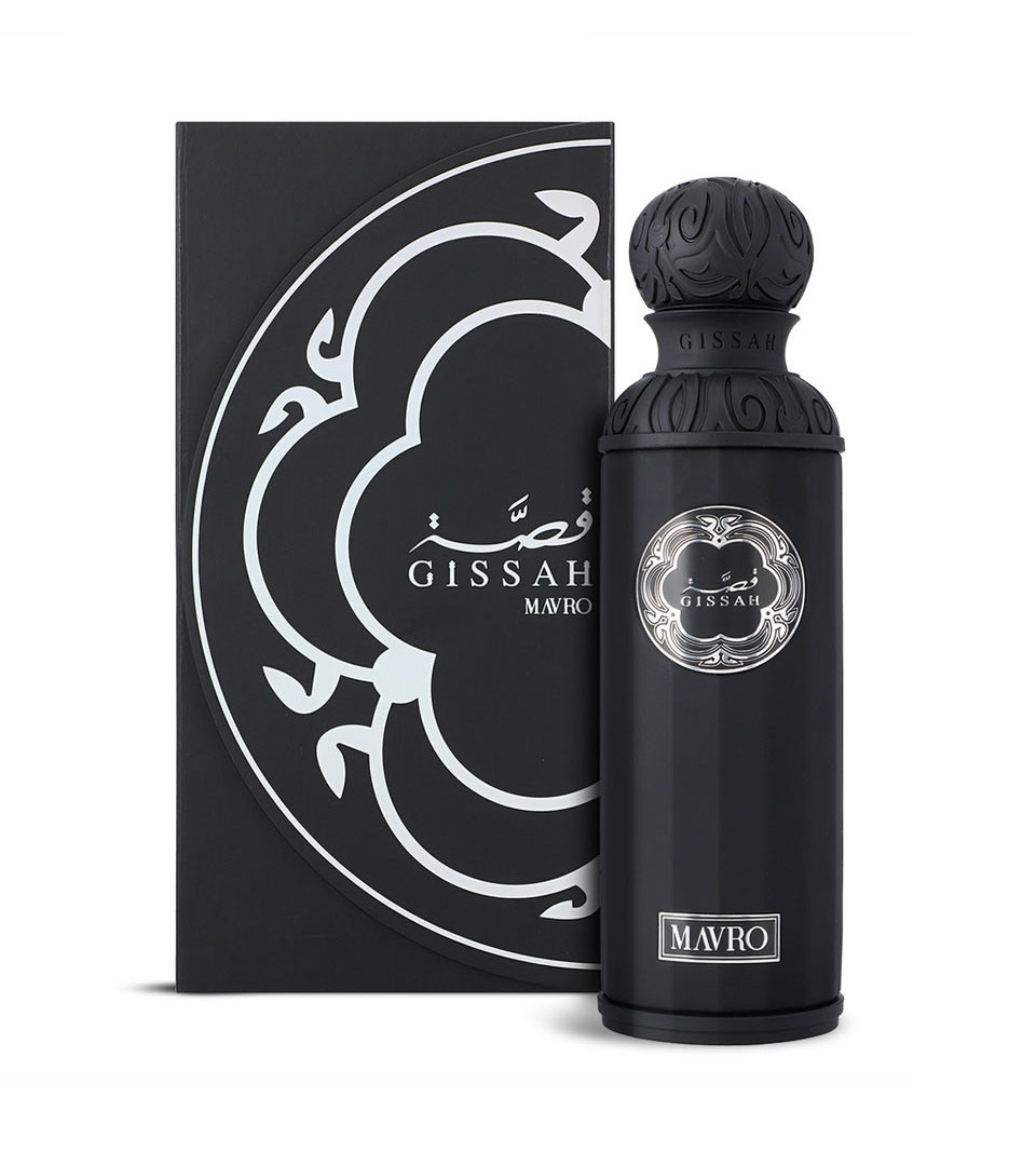 Gissah Mavro Eau De Parfum For Men l Arabic and English Story Design