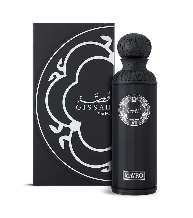 Gissah Mavro Eau De Parfum For Men l Arabic and English Story Design