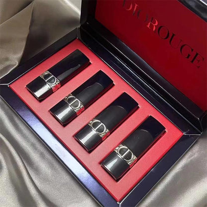 Dior 4-Piece Mini Lipstick Set (1.5gx4) – Elegance in Every Shade