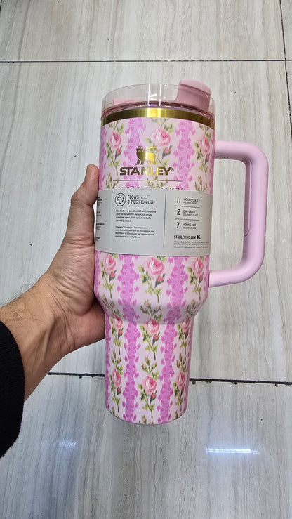 Stanley x LoveShackFancy 40oz Travel Tumbler – Insulated Drink Cup