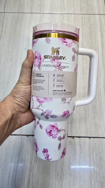 Stanley x LoveShackFancy 40oz Travel Tumbler – Insulated Drink Cup