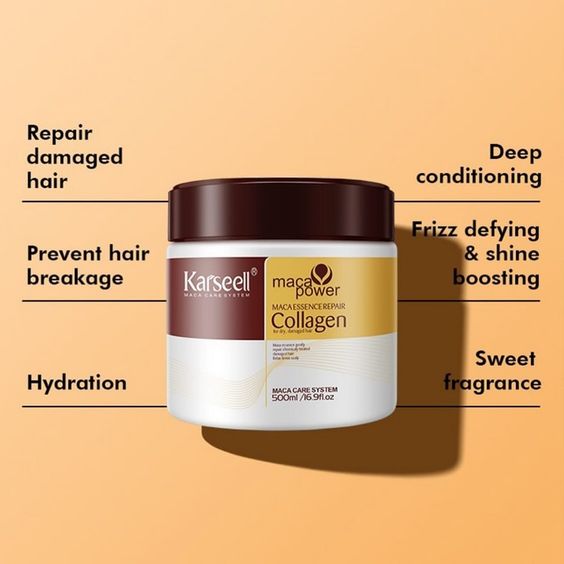 Combo Karseell Hair Mask with Nourishing Oil – Ultimate Repair & Shine