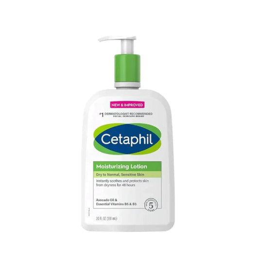 Cetaphil Moisturising Lotion 591ml – Daily Hydration for Normal to Dry & Sensitive Skin