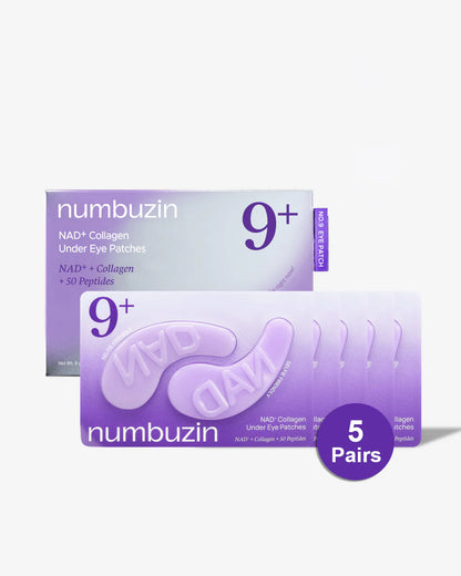 Numbuzin 9+ NAD+ Collagen Under Eye Patches