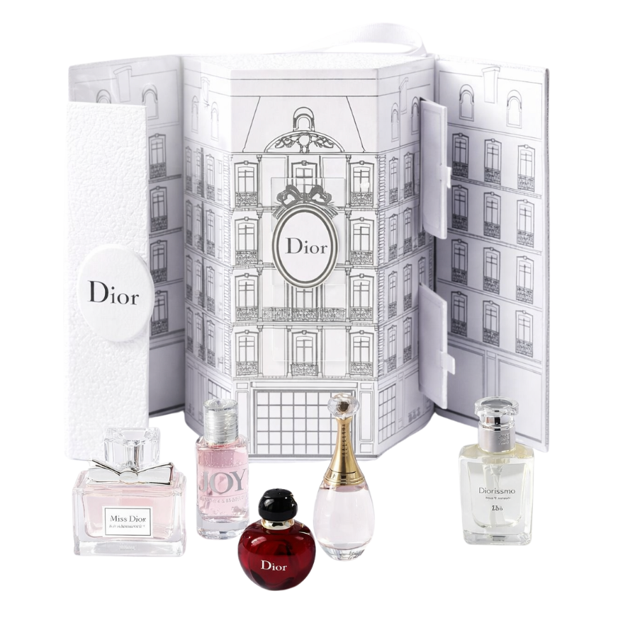 Dior Miniature Fragrance Gift Set – Elegant Collector’s Edition Perfume Coffret