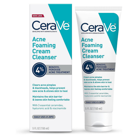 CeraVe Acne Foaming Cream Cleanser