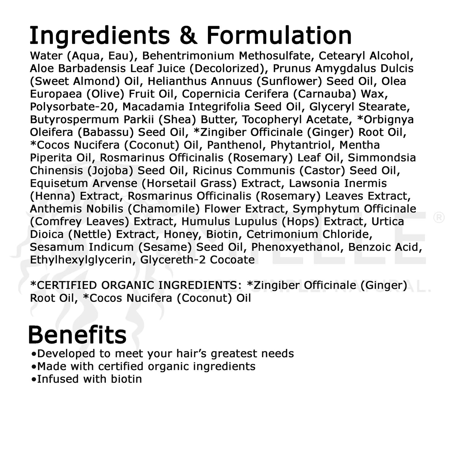 Mielle Organics Rosemary Mint Strengthening Hair Masque – Deep Moisture & Repair Hair Mask
