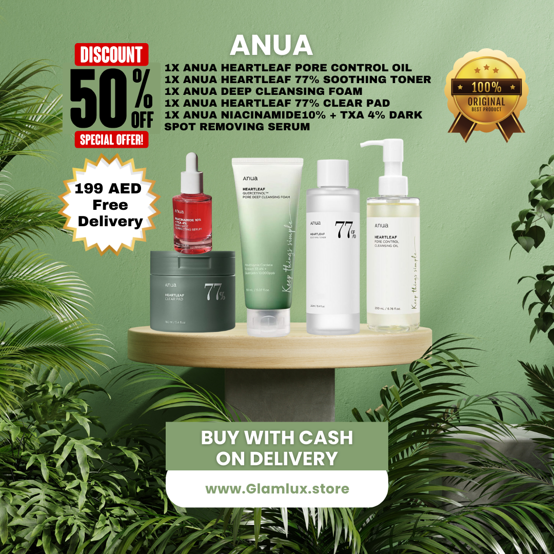 ANUA 5-in-1 Skincare Bundle – Ultimate Care Deal!