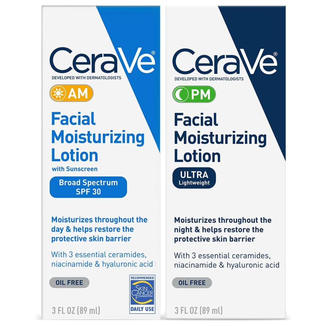 CeraVe Facial Moisturizing Lotion AM/PM