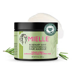Mielle Organics Rosemary Mint Strengthening Hair Masque – Deep Moisture & Repair Hair Mask