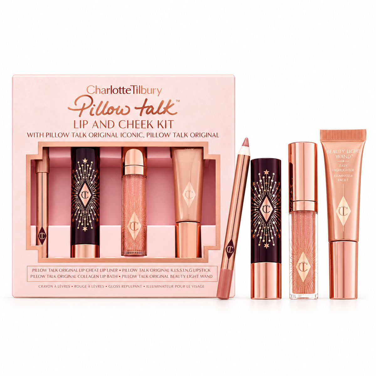 Charlotte Tilbury Pillow Talk Iconic Lip & Cheek Kit