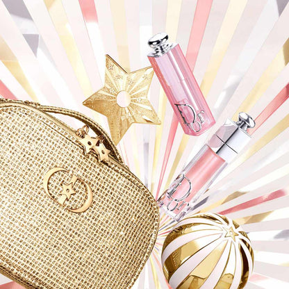 Dior Makeup Pouch in Limited Edition with Lip Balm and Lip Gloss