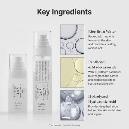 Dr. Althea 345 Relief Cream Mist – Hydrating & Soothing Facial Spray