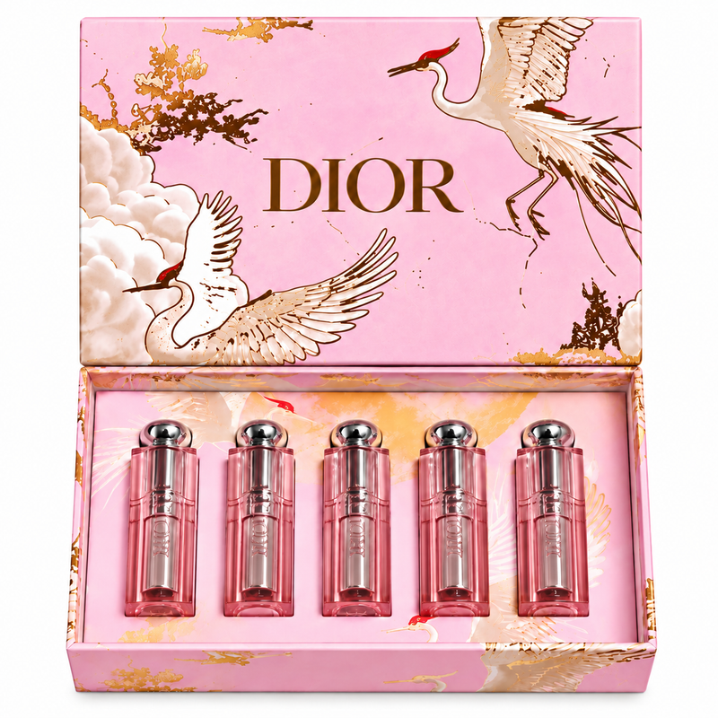 Dior Addict Lip Glow Color Reviver Balm – 5-Piece Gift Set