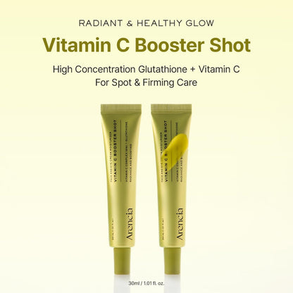 Arencia Vitamin C Booster Shot – Brightening Face & Eye Cream Moisturizer