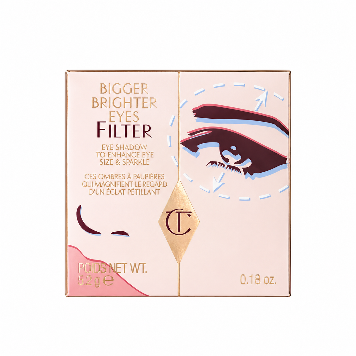 Charlotte Tilbury Bigger Brighter Eyes Eyeshadow Palette – Exagger-Eyes