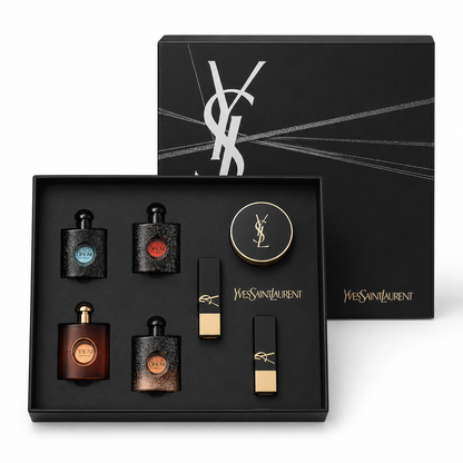 YSL Black Opium 7-Piece Fragrance & Makeup Gift Set