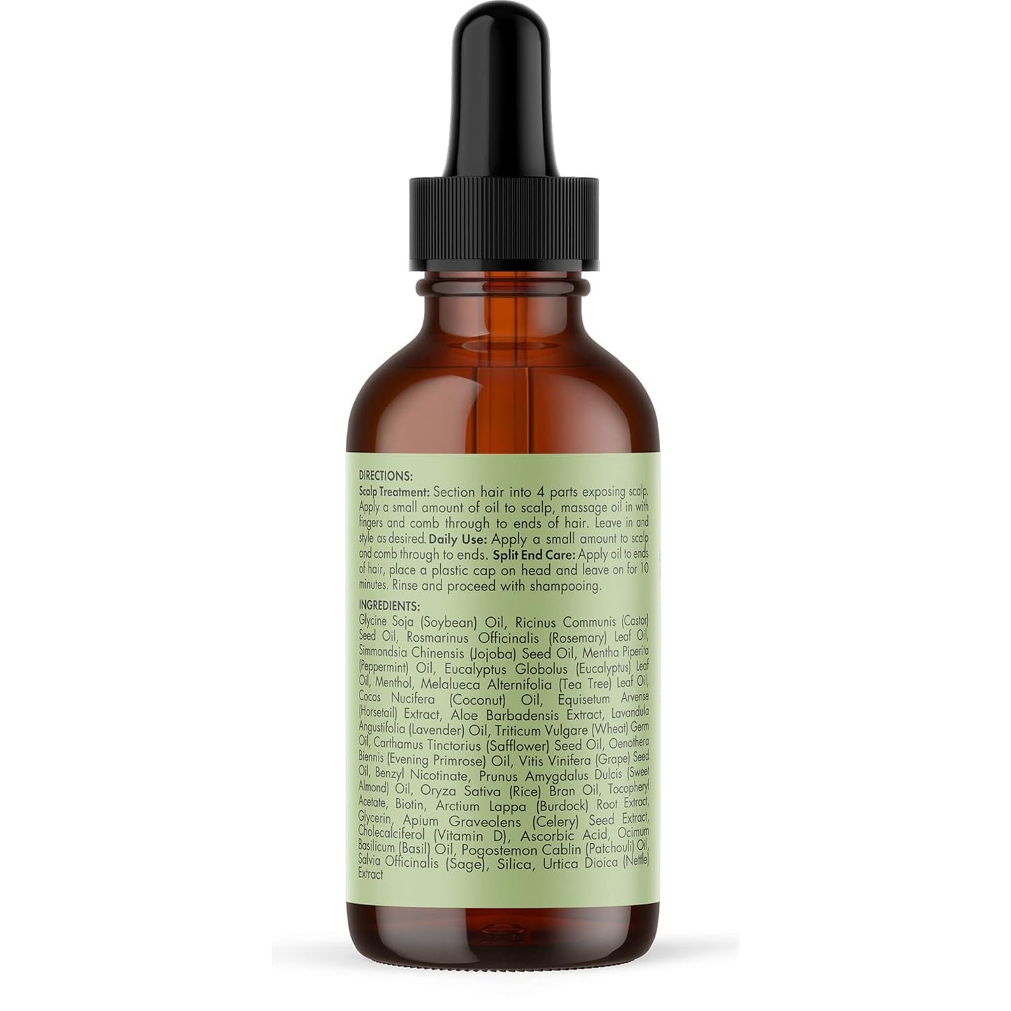 Mielle Rosemary Mint Scalp & Hair Strengthening Oil 59ml – Nourish Scalp & Support Healthy Hair Growth
