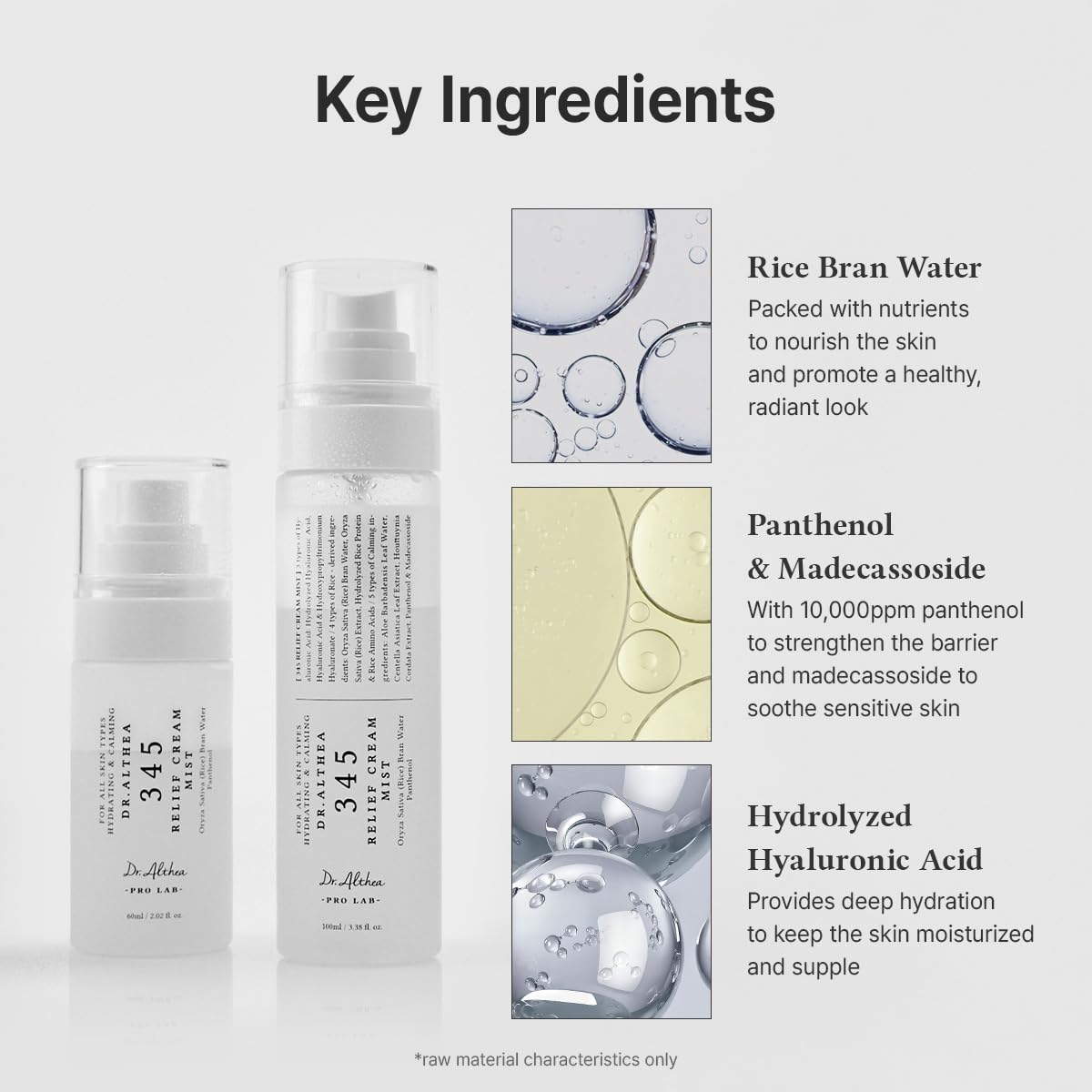 Dr. Althea 345 Relief Cream Mist – Hydrating & Soothing Facial Spray