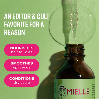 Mielle Rosemary Mint Scalp & Hair Strengthening Oil 59ml – Nourish Scalp & Support Healthy Hair Growth