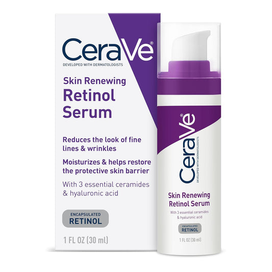 CeraVe Skin Renewing Retinol Serum 30ml – Anti-Aging & Smoothing Treatment
