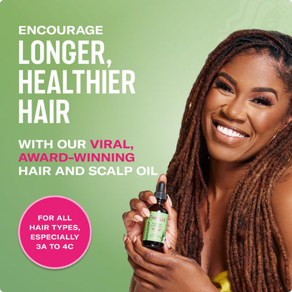 Mielle Rosemary Mint Scalp & Hair Strengthening Oil 59ml – Nourish Scalp & Support Healthy Hair Growth