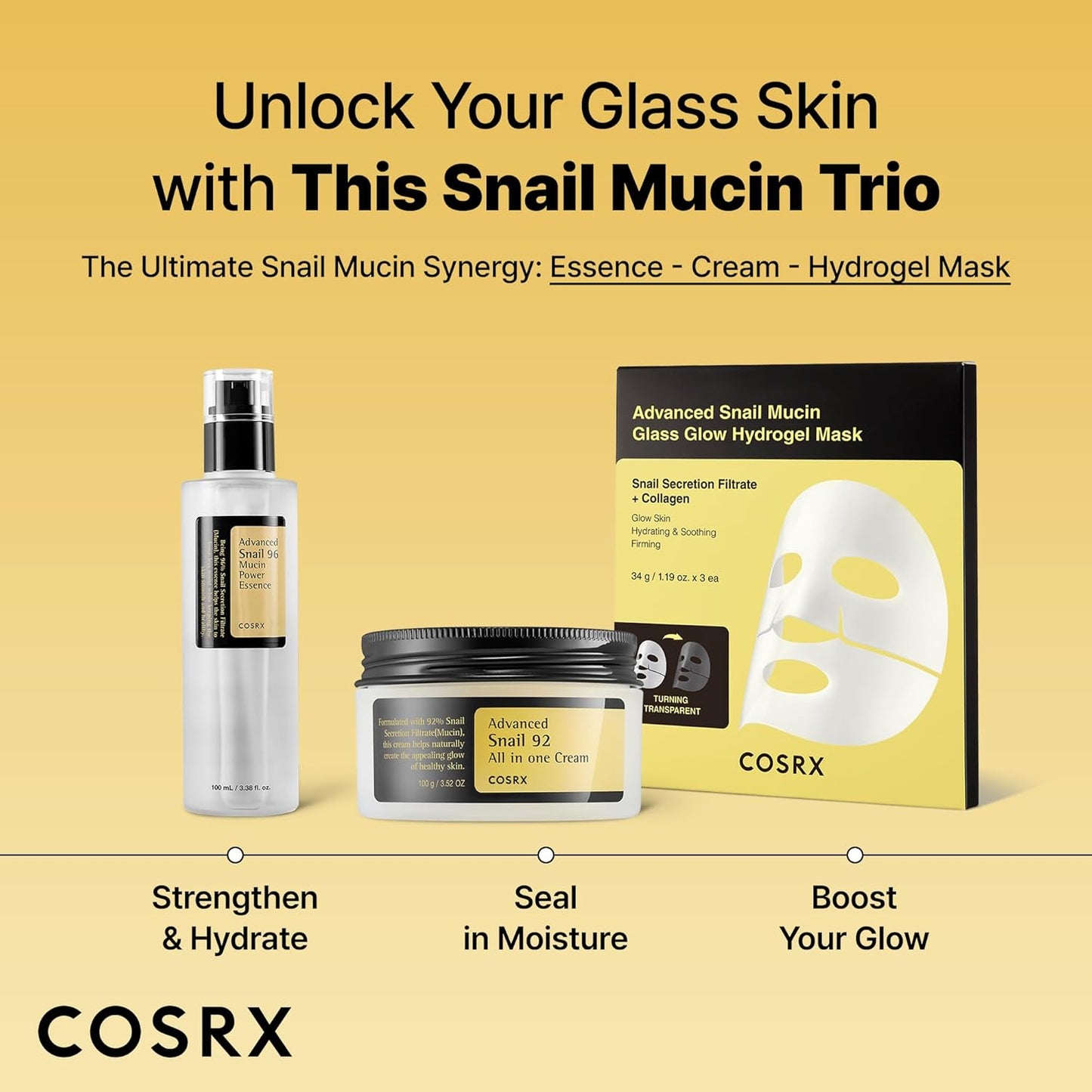 COSRX Advanced Snail 96 Mucin Power Essence – Hydrating & Repairing Essence 100ml