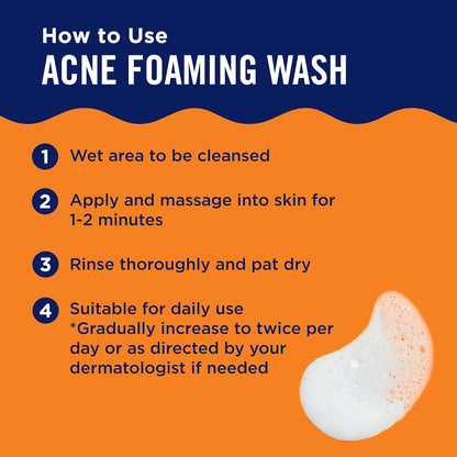 PanOxyl Acne Wash – 4% & 10% Benzoyl Peroxide Face & Body Cleanser for Acne Treatment