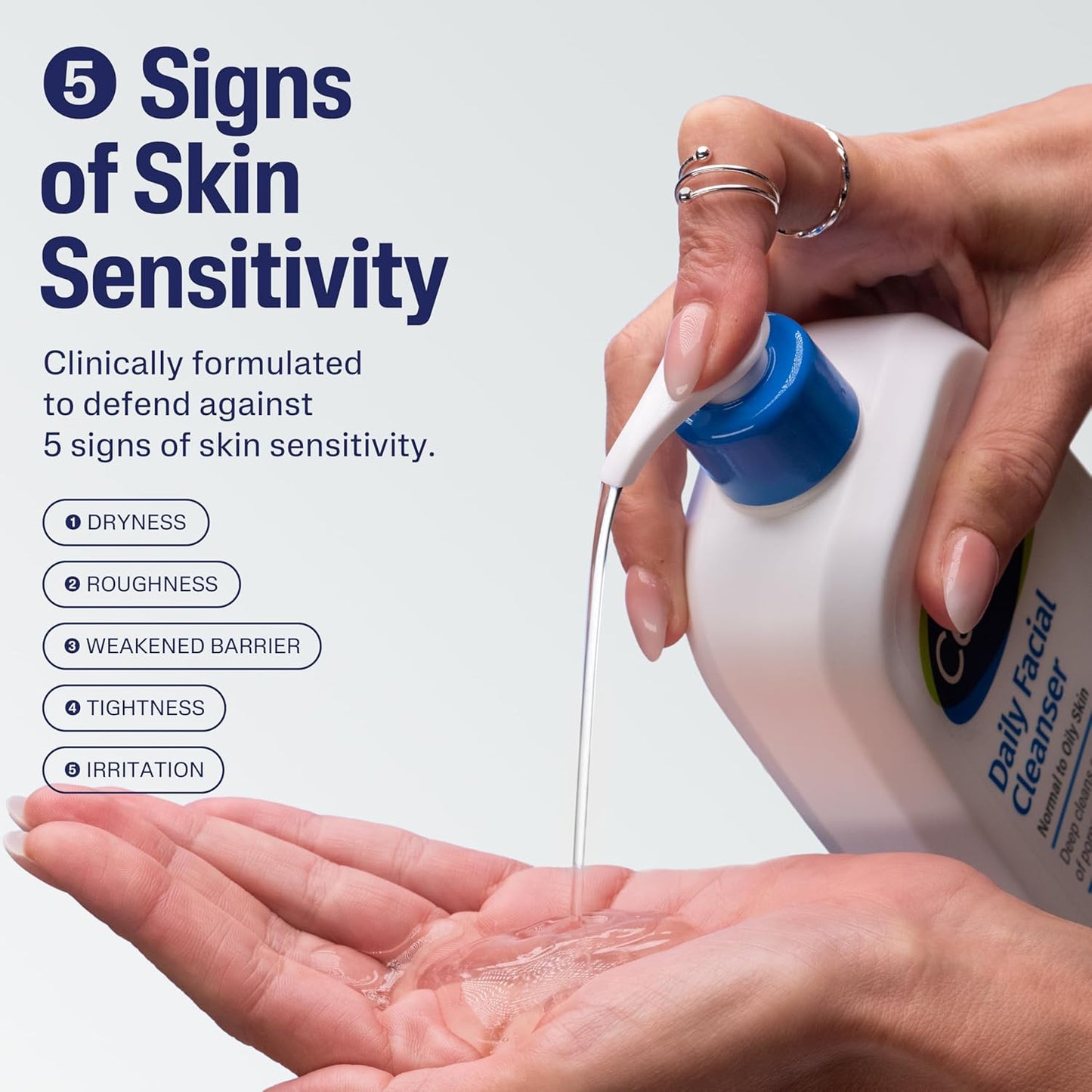 Cetaphil Gentle Skin Cleanser 500ml – Hydrating Cleanser for All Skin Types & Sensitive Skin