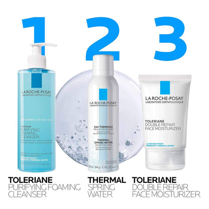 La Roche-Posay Effaclar Purifying Foaming Gel Cleanser for Oily & Acne-Prone Skin (400ml)