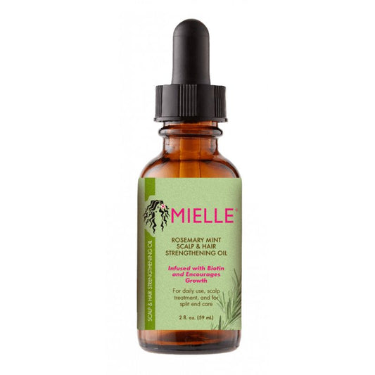 Mielle Rosemary Mint Scalp & Hair Strengthening Oil 59ml – Nourish Scalp & Support Healthy Hair Growth