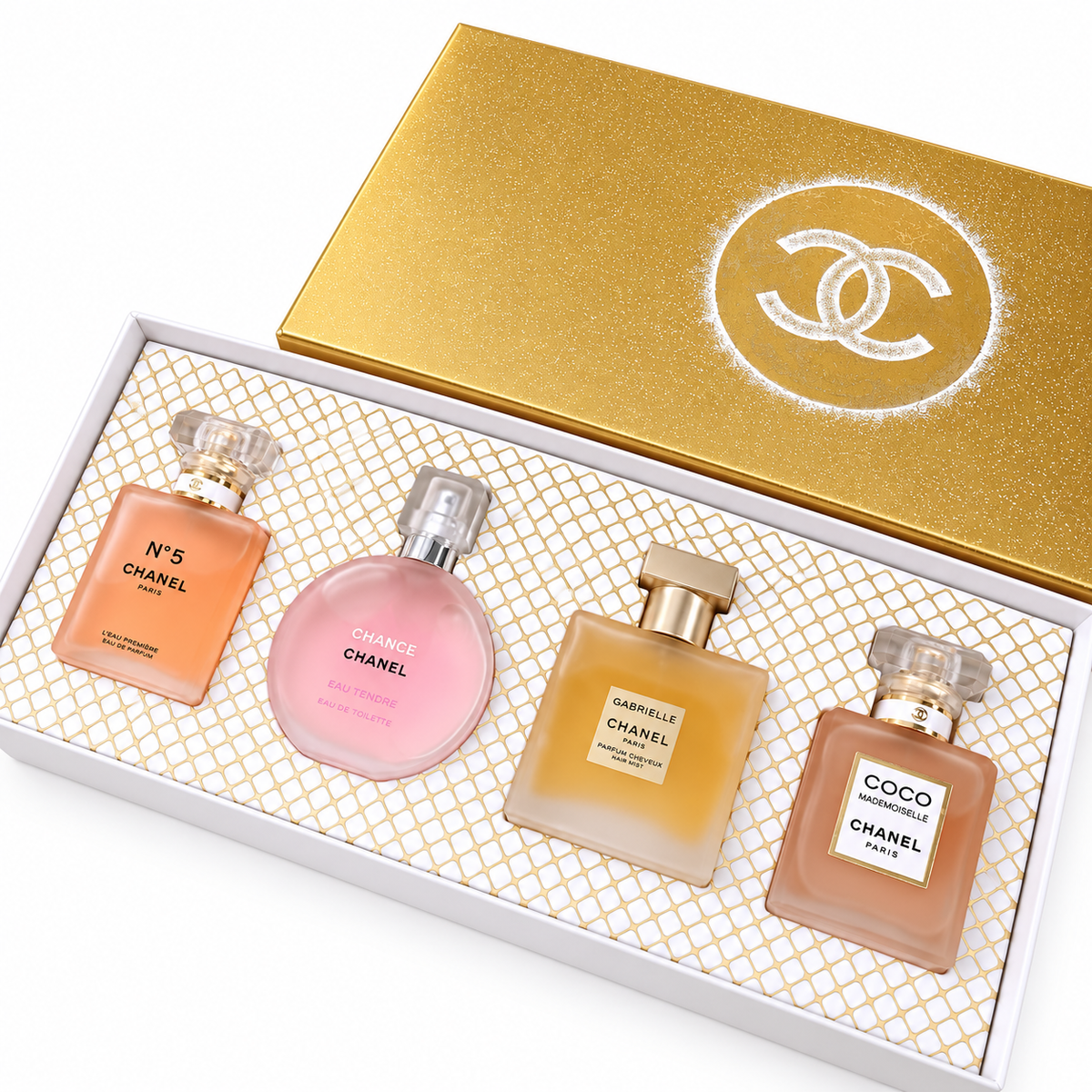 Chanel Women’s Iconic Fragrance Collection 4-Piece Gift Set