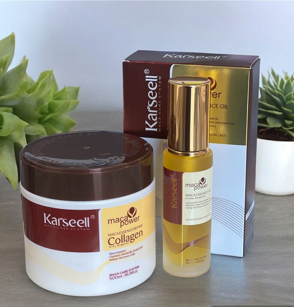 Combo Karseell Hair Mask with Nourishing Oil – Ultimate Repair & Shine