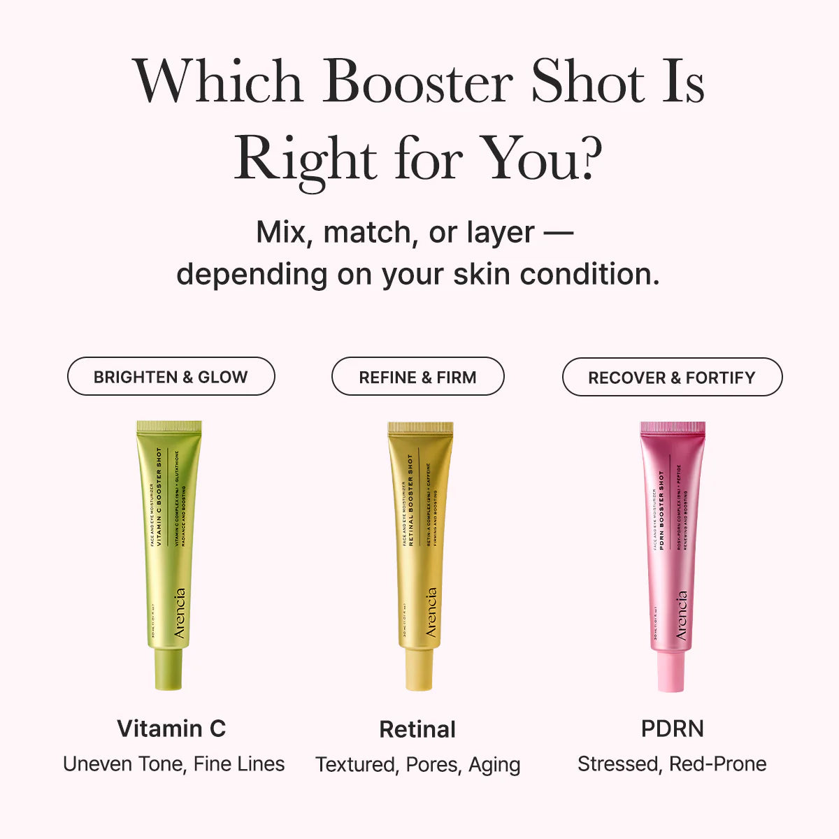 Arencia PDRN Booster Shot – Renewing & Plumping Serum