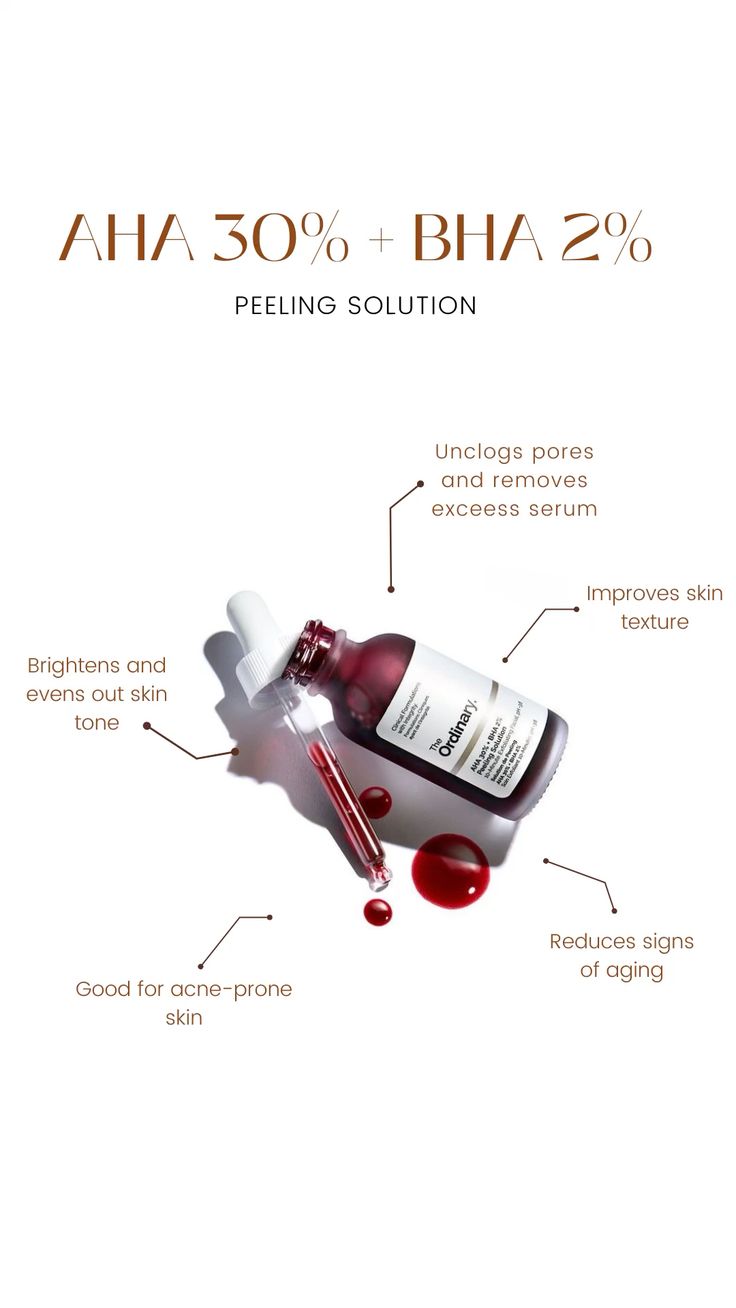 The Ordinary AHA 30% + BHA 2% Peeling Solution