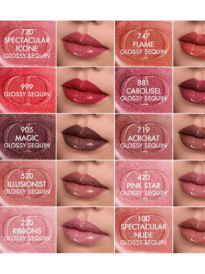 Dior Rouge Sequin Liquid Duo Lipstick Double-Ended Glitter & Gloss