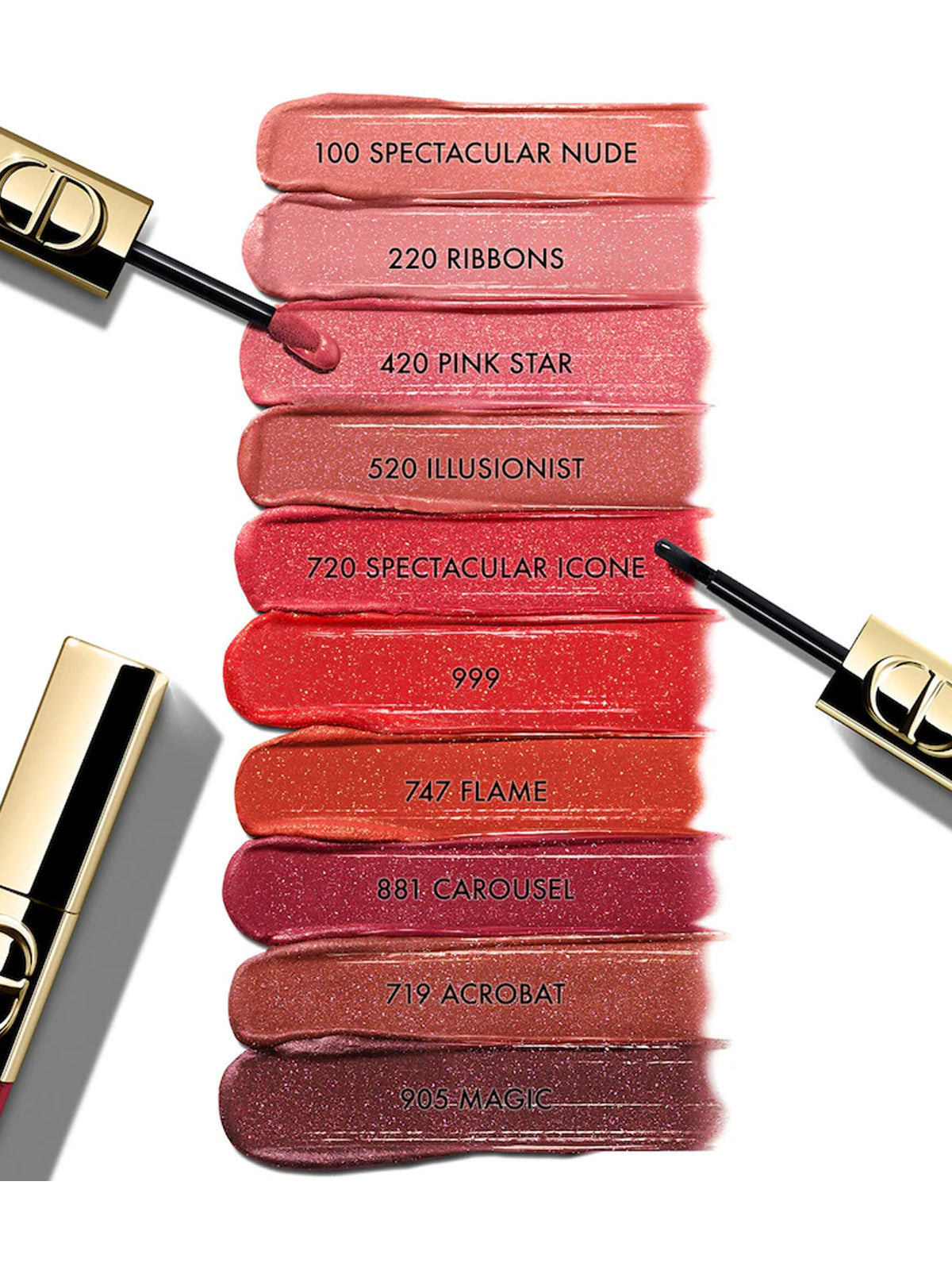 Dior Rouge Sequin Liquid Duo Lipstick Double-Ended Glitter & Gloss