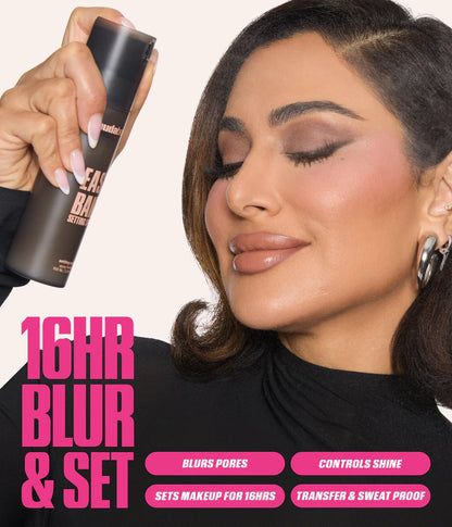 Huda Beauty Easy Bake Setting Spray – Pore Blurring & Makeup Lock